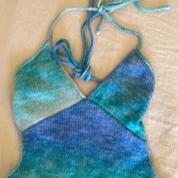 Frankies Bikinis | Debbie Knit Halter Dress - Picture 7 of 9